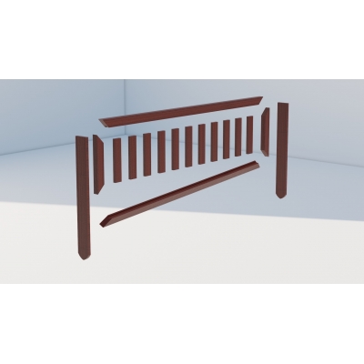 Gardulet superior lemn Nordik 2