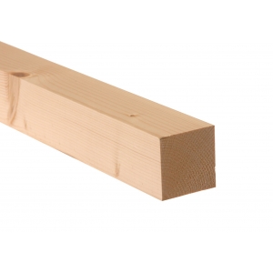 Stalp lemn rindeluit 10 cm x 12 cm