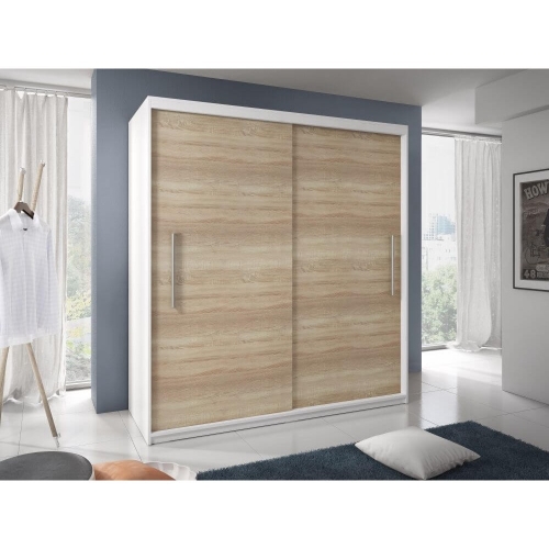 Dressing Szafa  Alb cu Sonoma